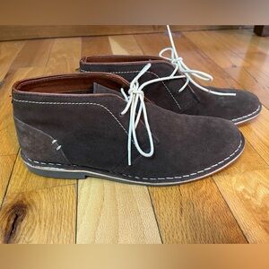Steve Madden‎ Mens Durvish Chukka Boot Dark Brown Suede Size 9 EUC